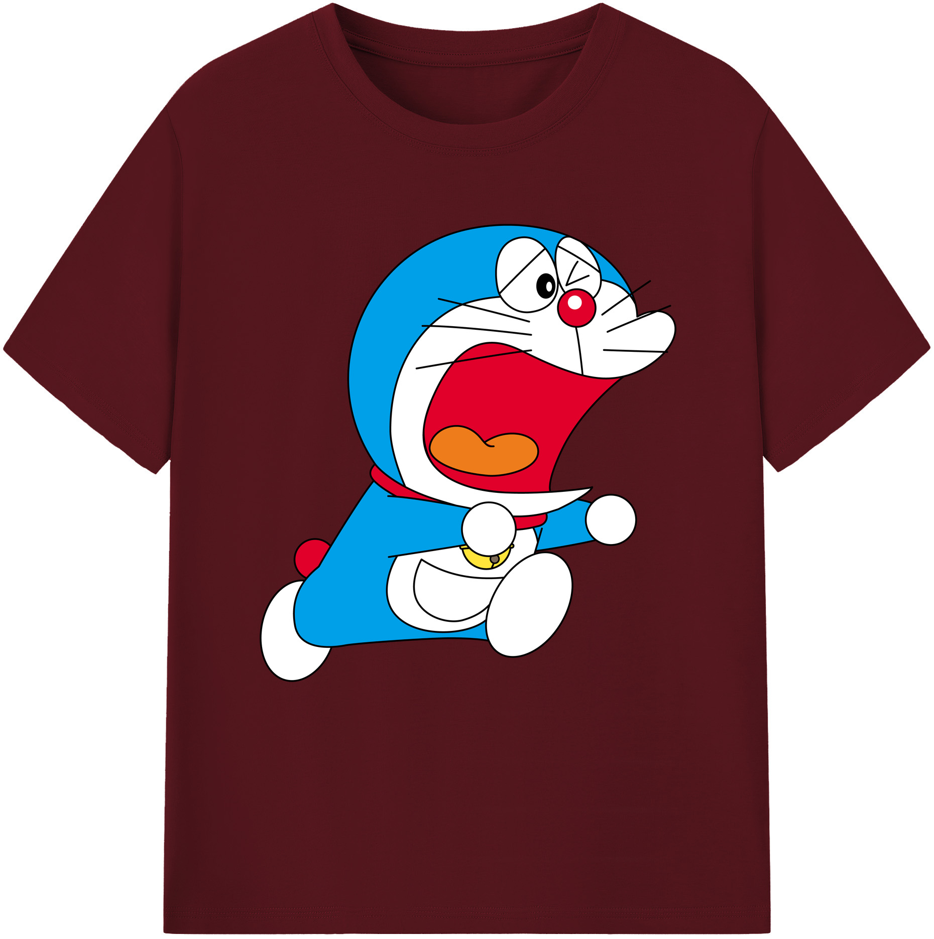 （画像用） ドラえもん Doraemon 綿100％半袖Tシャツ（フロントプリント）
